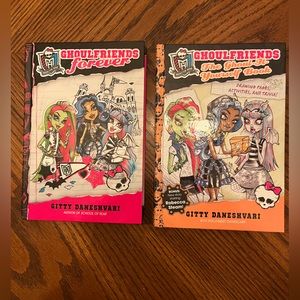 Monster High Books | Ghoulfriends Books | Set of 2 Hardcover Books
